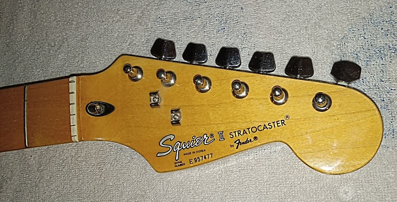 Squier ii stratocaster korea e deals series