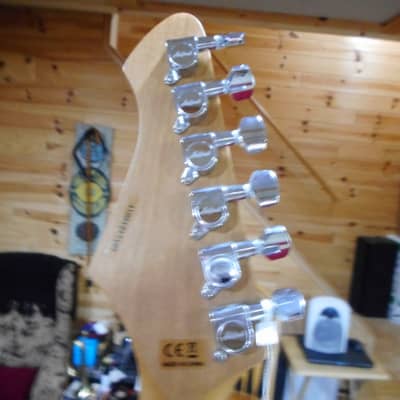 ARIA 714-MK2 TQBL 2022 FLAMED BLUE Electric Guitar w/Acc Kit image 8