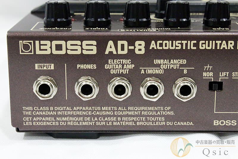 希少‼︎ BOSS AD-8 acoustic guitar processor ad_8_top_main.jpg