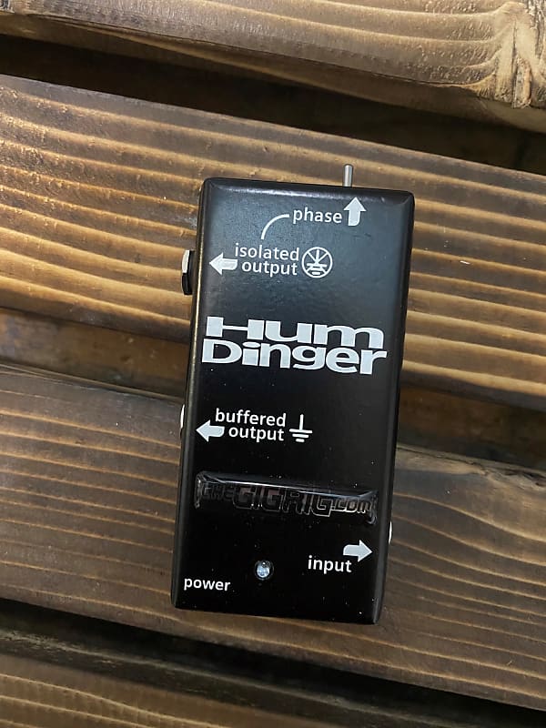 GigRig HumDinger Isolater buffer pedal Reverb