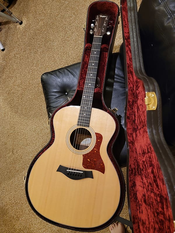 訳あり　打痕無し　テイラー Taylor 214e-DLX （ハードケース付） Taylor 214e DLX Acoustic Guitar with Hardshell Case | Reverb