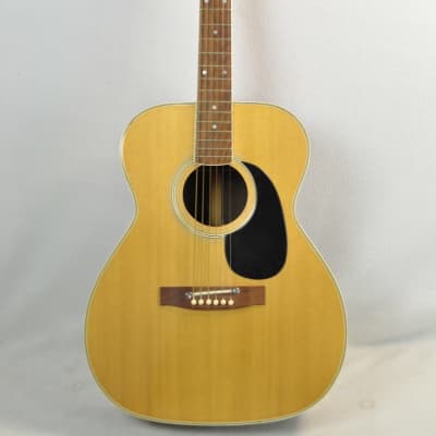 Ensenada Japan MIJ Japanese Norma, National, 000-28 OM28 Style Acoustic Guitar w/ Chipboard case image 2