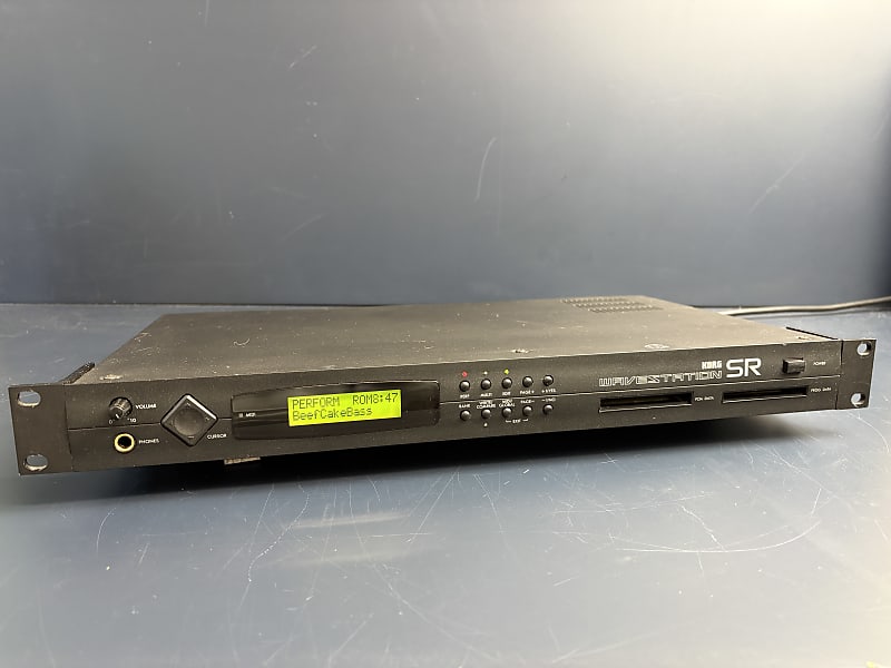 Korg Wavestation SR | Reverb