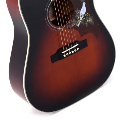 SIGMA GUITARS DA-SG7 Elektro-Akustik-Gitarre inkl. Softcase, sunburst image 3
