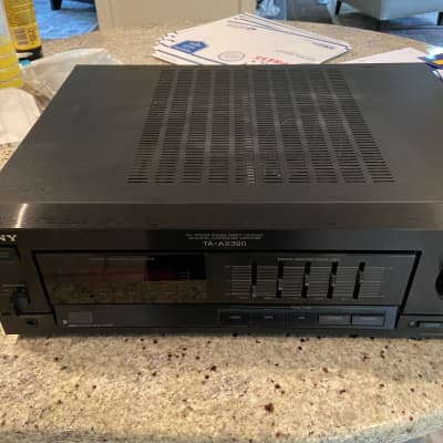 Vintage Sony TA-AX390 High-Fidelity Integrated Stereo Receiver with Built-In Tape & Phono Preamps image 3