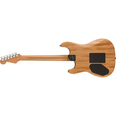 Fender American Acoustasonic Strat Guitar, Ebony Fretboard, Dakota Red (B-STOCK) image 4