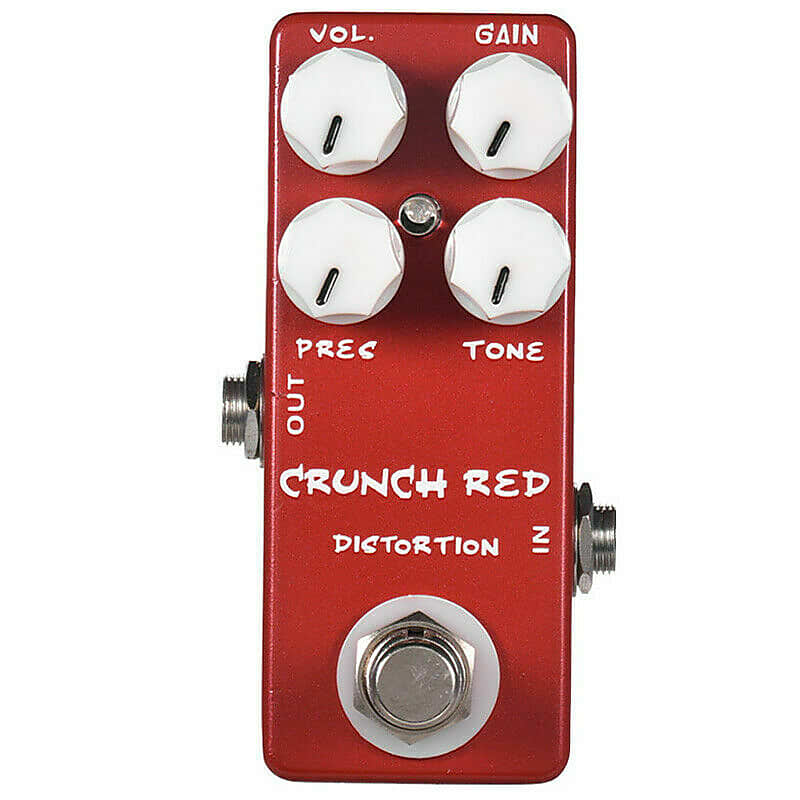 Mosky Audio Crunch Red Distortion Guitar Effect Pedal True