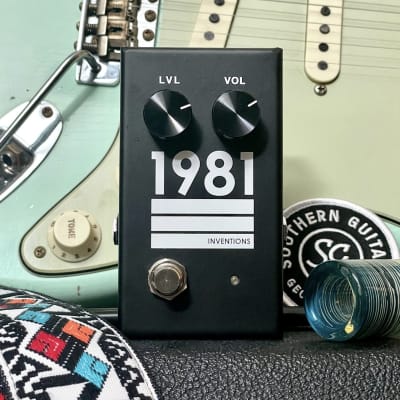 Reverb.com listing, price, conditions, and images for 1981-inventions-lvl-full-range-overdriver