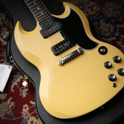 2021 Gibson Custom Shop Murphy Lab 1963 SG Special Reissue Ultra Light Aged Classic White image 20