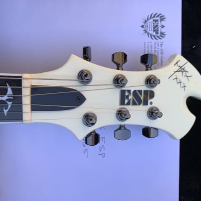 ESP MAX Cavalera AX Snow White | Reverb
