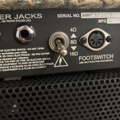 PRS 2-Channel "C" 50-Watt Guitar Head  2013 Custom Order Please No PO Boxes and personal checks and moving company scams , thanks for looking. image 9