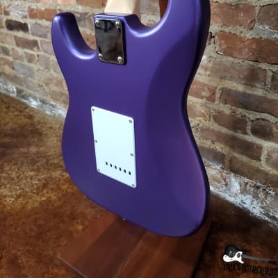 Nashville Guitar Works NGW135 Custom S-Style w/ Nitro Satin Finish (2021, Royal Purple Metallic) image 17