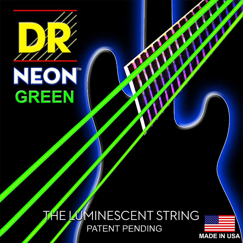 Cuerdas Eléctrica DR Strings Neon 10-46 Green image 1