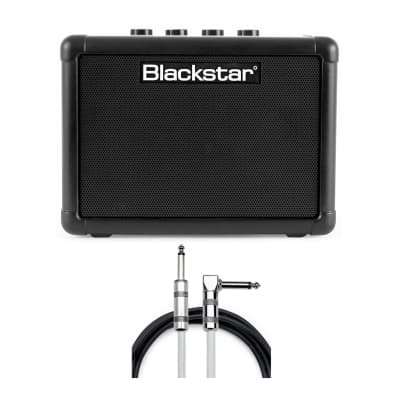 Blackstar FLY3 3 Watt Battery Powered Guitar Amp with Straight-to-Right Angle Guitar Cable - Portable Mini Amplifier with Headphone Output and MP3/Line-In Jack image 1