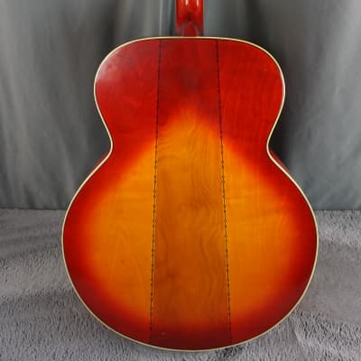 Morales M350 Jumbo Acoustic Japan Sunburst w/ Hard | Reverb