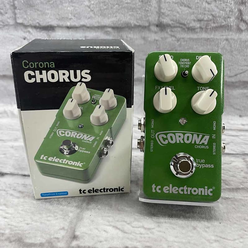 Used TC Electronic Corona Chorus Pedal Reverb