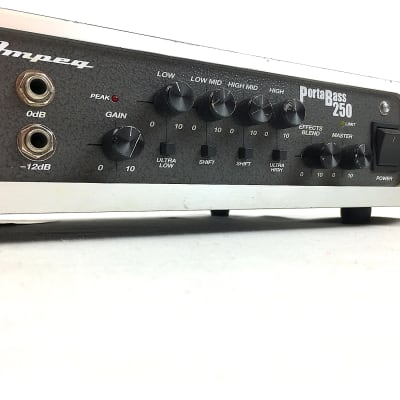 Ampeg PB-250 PortaBass 250-Watt Bass Amp Head 2002 - 2004 - Black image 5