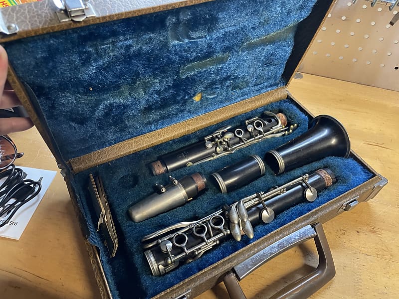 Vintage YAMAHA YCL-32 Clarinet Made In Japan Wood original Yamaha case