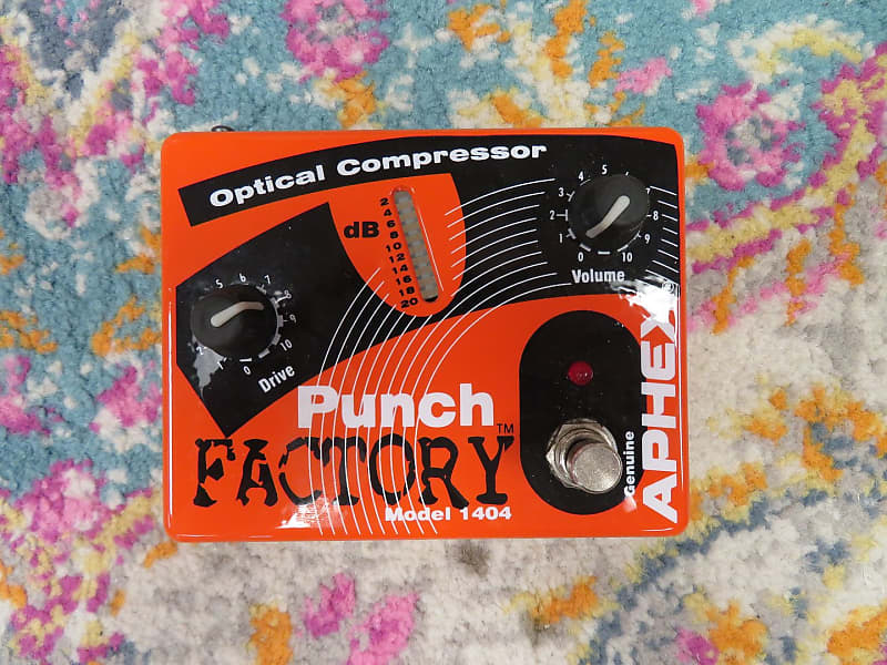Aphex Punch Factory Model 1404 Compressor Guitar Effects Pedal (Cleveland,  OH)
