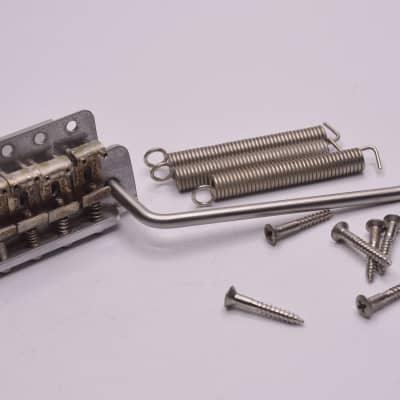 1957-1962 Vintage Fender Custom Shop Stratocaster Bridge PAT PEND ~NICKEL~ Relic 1950' 1960s image 11