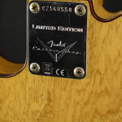 Fender Custom Shop CuNiFe Telecater Custom Relic Knotty Pine w/Rope Purfling image 9