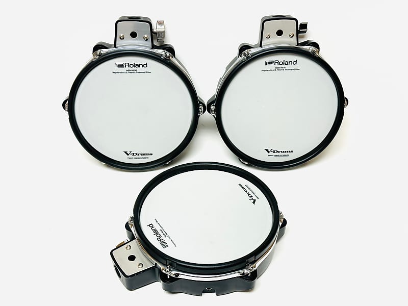 Set of 3 Roland PDX-100 10” Mesh Snare Tom Pad PDX100