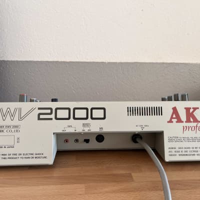 Akai Professional RARE EVI1000 Controller and EWV2000 Synth Module w/cable image 9