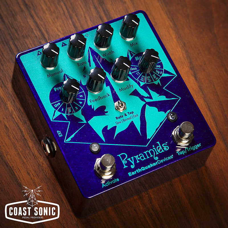 EarthQuaker Devices Pyramids Stereo Flanging Device | Reverb