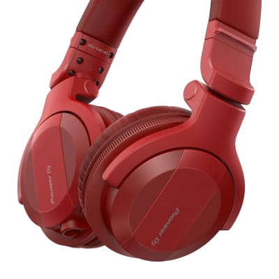 Pioneer DJ HDJ-CUE1BT Red DJ Headphones image 1