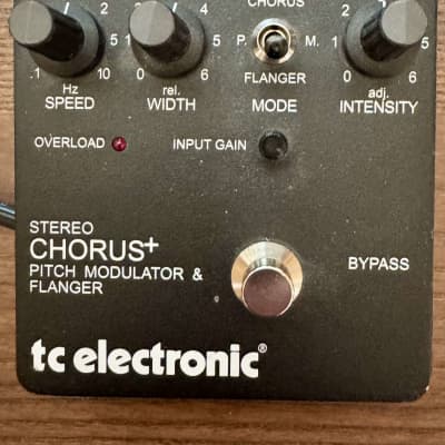tc electronic stereo chorus＋ TC Electronic SCF Stereo Chorus+ - Chorus Pitch Modulator