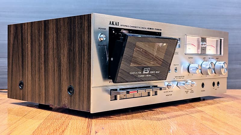 Akai GXC-725D/ Cassette Deck/ Fully Serviced and Tested