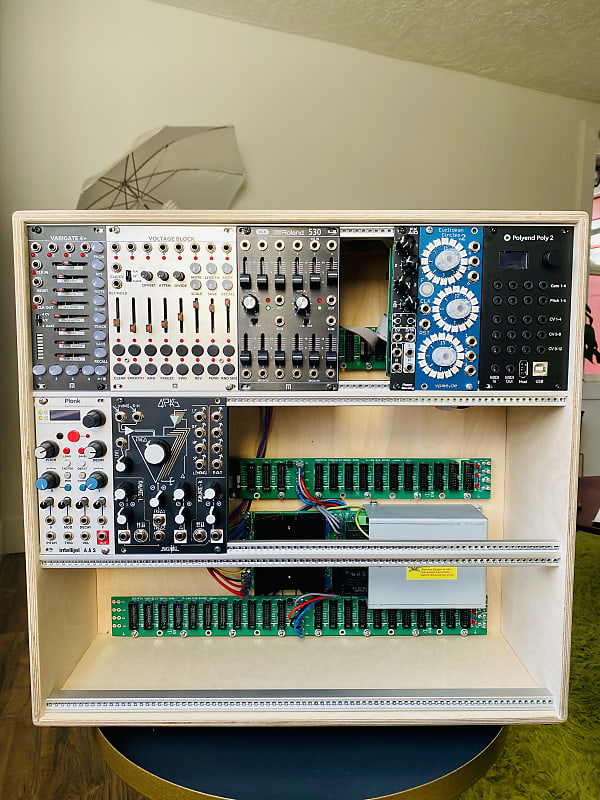 Starter Eurorack System with Doepfer A100 Case and 8 Modules Reverb