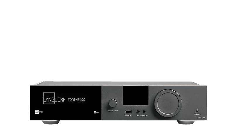 LYNGDORF TDAI-3400 Stereo Streaming & Integrated Digital Amp (BASIC - optional modules NOT included) - NEW! image 1