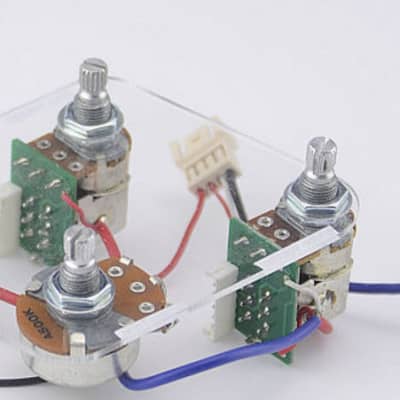 Epiphone Les Paul Pro Wiring Harness Coil Split - Push/Pull Alpha Pots  2020 ver. with Treble Bleed image 8