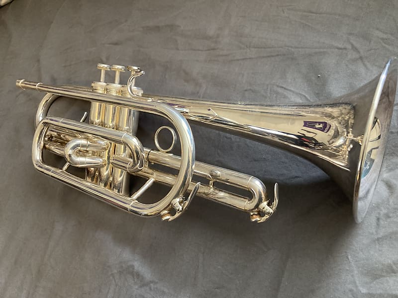 Dynasty Soprano G Bugle 2000s Silver Plate Reverb