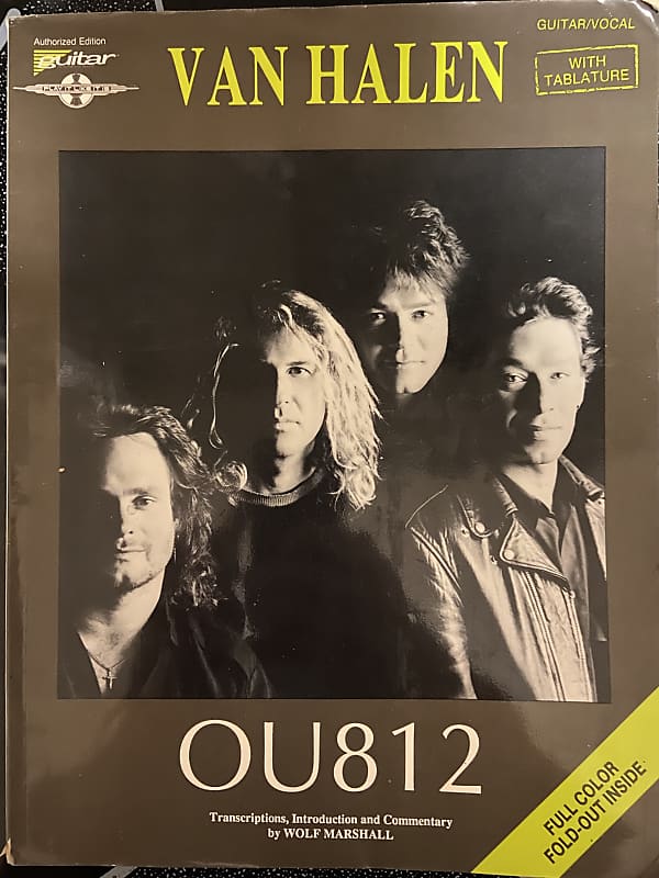 Van Halen - OU812 - Guitar Tab / Tablature Book | Reverb