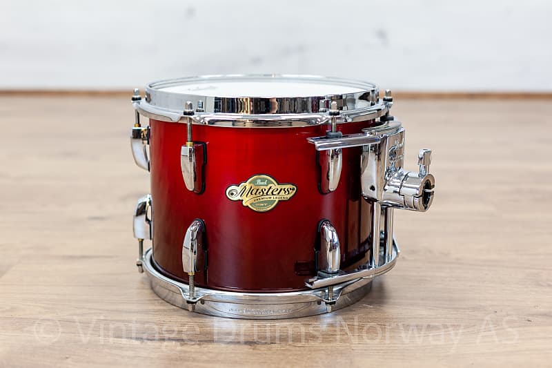 Pearl Masters Premium Legend MPL 10×8 Tom – Deep Redburst image 1