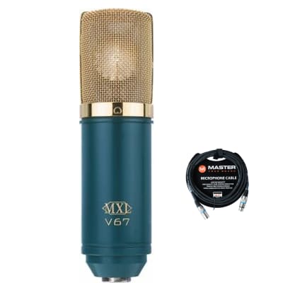 MXL V67G Studio Condenser Large Diaphragm Marshall Microphone w