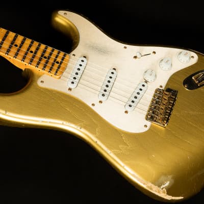 Fender Custom Shop 2022 Limited 1955 Bone Tone Stratocaster - Relic image 6