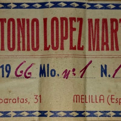 Antonio Lopez Martin Concert Nr. 1 Model 1966 - French Polish image 4