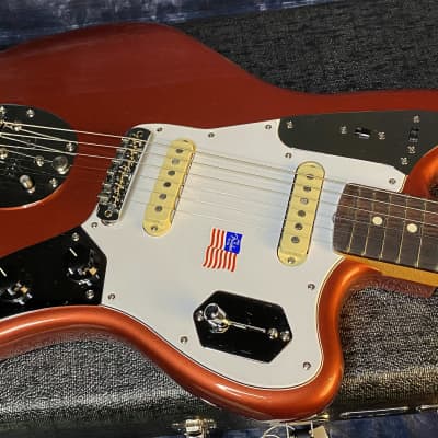 NEW ! 2024 Fender Johnny Marr Signature Jaguar - KO Knock Out Orange - Authorized Dealer - In-Stock! G02538 - 8.3 lbs image 3