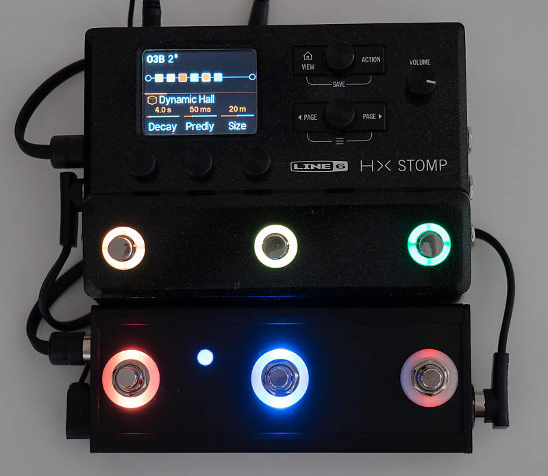 KG Triple I/O 2 MIDI Controller for HX Stomp Reverb