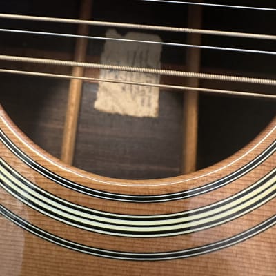 Yairi Dy 28 12 string acoustic.     See details 1977 - Natural image 19
