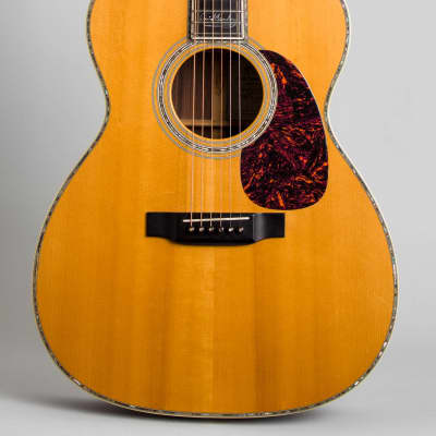 C. F. Martin  M-42 David Bromberg Signature #1 owned and used by David Bromberg Flat Top Acoustic Guitar (2006), ser. #1150659, black hard shell case. image 3