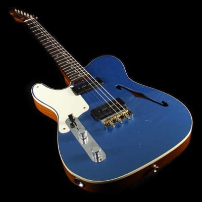 Fender Custom Shop LTD P90 Thinline Telecaster Lake Placid Blue  lefty lefthanded LH image 3