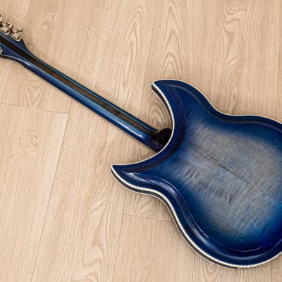 2007 Rickenbacker 381/12V69 12 String Guitar Blue Burst