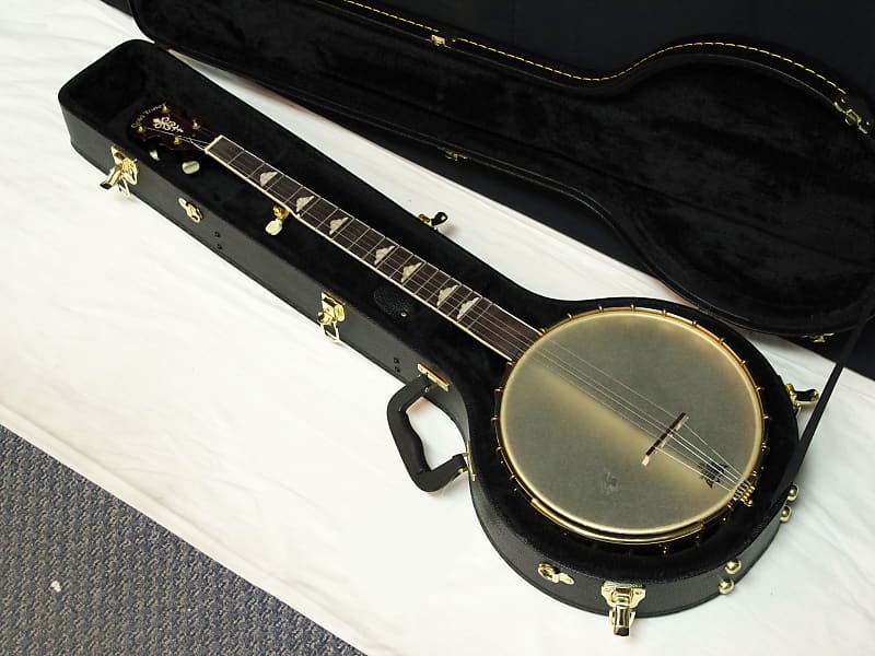 GOLD TONE WL-250G 5-string Open Back BANJO W/ CASE New White | Reverb