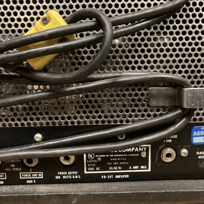 Ampeg Tom Hamilton's Aerosmith, SVT "Curved Line" 300-Watt Bass Amp Head (#8) 1975 - 1979 image 18