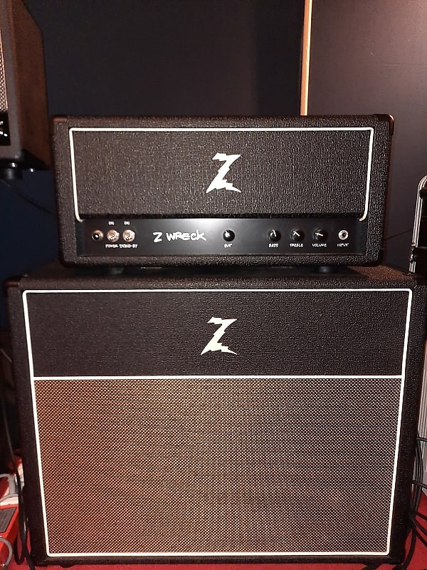 Dr. Z Z Wreck Guitar Amp Half Stack Alnico Blue/Gold | Reverb