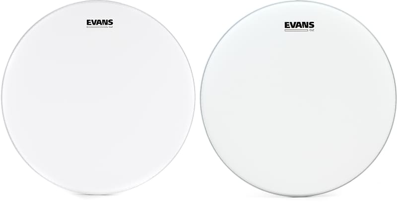 Evans G2 Coated Drumhead - 18 inch  Bundle with Evans G2 Coated Drumhead - 16 inch image 1